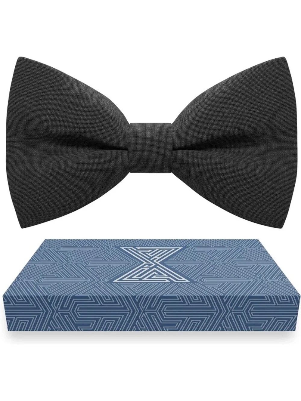 Pre-Tied Clip-On Bow Ties for Men & Boys | Solid Color Formal Wear Accessories